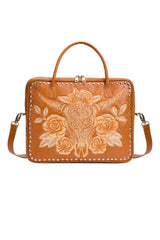 Akaroa Navajo Laptop Bag Antique Tan - Jodi Lee