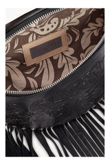 Akaroa Rose Belt Bag Black - Jodi Lee