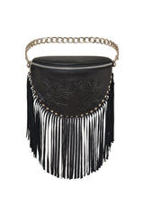 Akaroa Rose Belt Bag Black - Jodi Lee