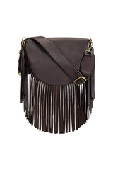 Akaroa Rose Belt Bag Dark Choc/Gold - Jodi Lee