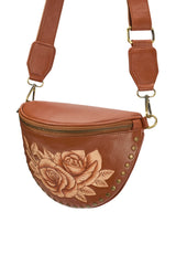 Akaroa Rose Belt Bag Tobacco