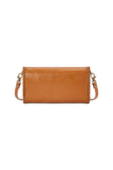 Akaroa Sunflower Wallet Camel/Gold (SAMPLE SALE) - Jodi Lee