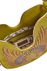 All That Jazz Tote Bag Sicilian Olive/Gold - Jodi Lee