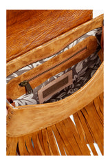 Anahita Sunflower Bag Antique Medium Brown/Gold/Dark Tan - Jodi Lee