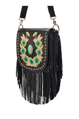 Charm Fringe Bag Black - Jodi Lee