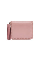 Charm Pansy Mini Wallet Dusty Pink - Jodi Lee