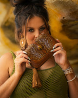 The Jaz Wallet Antique Medium Brown - Jodi Lee