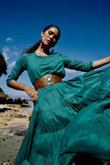 Pachamama Belt Antique Medium Brown - Jodi Lee