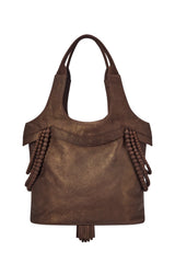 Daisy Tote Bag Metallic Brown - Jodi Lee