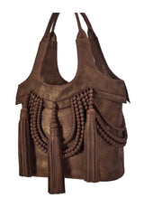 Daisy Tote Bag Metallic Brown - Jodi Lee