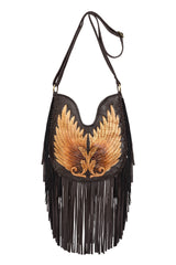 Fly So High Bag Dark Choc/Gold - Jodi Lee