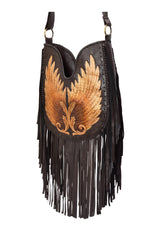 Fly So High Bag Dark Choc/Gold - Jodi Lee