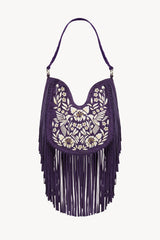 Heavenly Embroidery Bag Deep Purple (SAMPLE SALE)