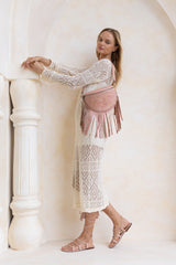 Akaroa Rose Belt Bag Pink