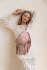 Akaroa Rose Belt Bag Pink