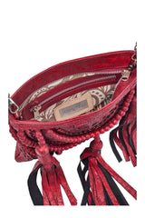Kelsey Clutch Metallic Red - Jodi Lee