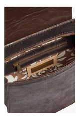 Luna Lily Bag Metallic Dark Choc/Gold - Jodi Lee