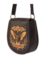 Luna Lily Bag Metallic Dark Choc/Gold - Jodi Lee