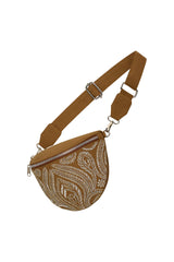 All That Jazz Belt Bag Taupe Canvas - Jodi Lee