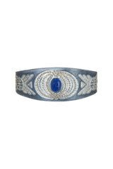 Marrakesh Belt Metallic Navy/Silver - Jodi Lee