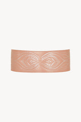 Marrakesh Shimmer Belt Metallic Pink/Silver - Jodi Lee