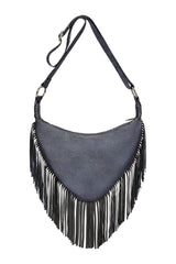 Mini Aztec Maze Bag Metallic Charcoal - Jodi Lee