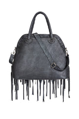 Mini Queen Pocahontes Bag Metallic Charcoal - Jodi Lee