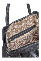 Mini Queen Pocahontes Bag Metallic Charcoal - Jodi Lee