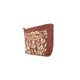 Monterey Embroidery Purse Tobacco (SAMPLE SALE) - Jodi Lee