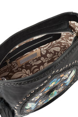 Monterey Hummingbird Pouch Bag Black