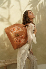 Queen Aloha Bag Antique Tan