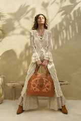 Queen Aloha Bag Antique Tan