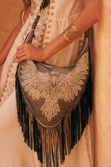 Fly Like An Eagle Bag Metallic Olive - Jodi Lee