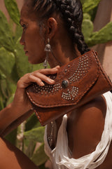 Benny Wallet Antique Medium Brown - Jodi Lee