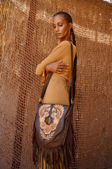 Benny Owl Rose Bag Metallic Brown/Gold - Jodi Lee