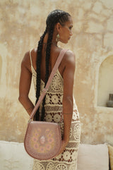 Charm Pansy Bag Dusty Pink - Jodi Lee