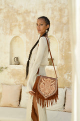 Akaroa Navajo Bag Tobacco - Jodi Lee