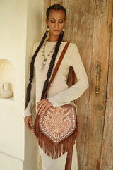 Akaroa Navajo Bag Tobacco - Jodi Lee