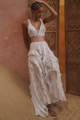 Marrakesh Shimmer Belt Metallic Pink/Silver - Jodi Lee