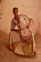 Marrakesh Bag Pink Nude/Silver - Jodi Lee