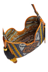 Zanzibar Mini Bag Black/Tan/Gold - Jodi Lee