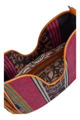 Zanzibar Tassel Bag Rainbow/Tan - Jodi Lee