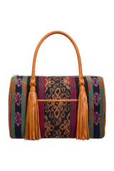 Zanzibar Weave Bag Rainbow/Tan - Jodi Lee