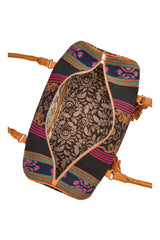 Zanzibar Weave Bag Rainbow/Tan - Jodi Lee