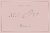 Jodi Lee Gift Card $400