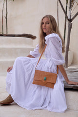 Lost Bird Clutch Tan - Jodi Lee