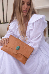 Lost Bird Clutch Tan - Jodi Lee