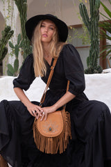 Mini Deus Peacock Bag Tan - Jodi Lee