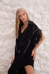 Gigi Shawl Black - Jodi Lee