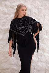 Gigi Shawl Black - Jodi Lee